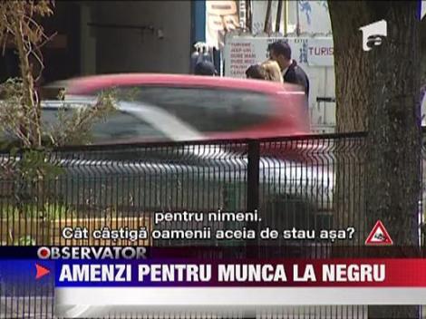 Amenzi pentru munca la negru