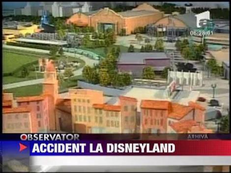 Accident grav la Disneyland Paris