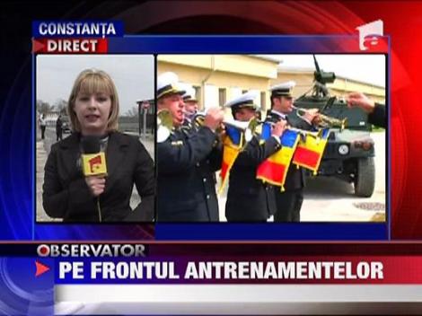 Poligonul din Babadag, asaltat de militari straini