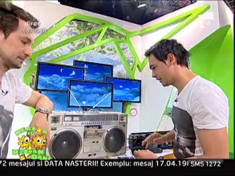 Dani, invidios pe casetofonul lui Vladutz