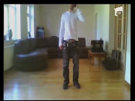 Razy Gogonea a dansat pentru Acces Direct