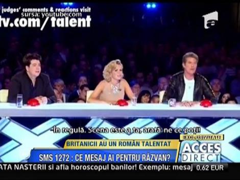 Britanicii au un roman talentat