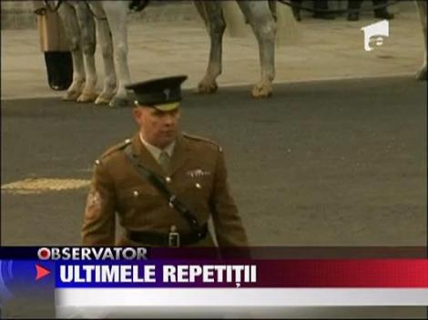 Ultimele repetitii inaintea Nuntii Regale