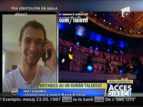 Razy Gogonea: "Am fost incurajat de prieteni sa particip la concurs"