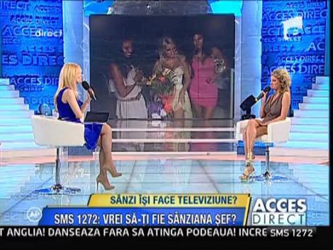 Sanzi isi face televiziune?