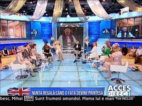 Printesa Brianna Caradja, in lacrimi