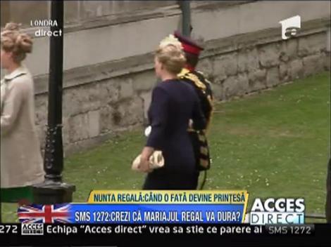 Parada de palarii la nunta regala