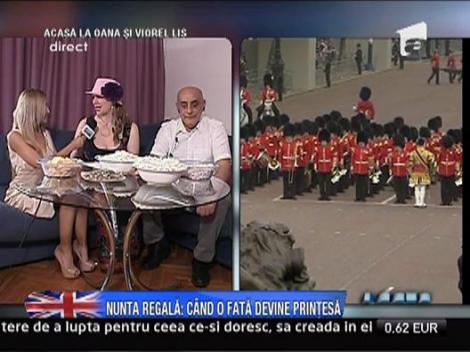 Oana Lis: “O sa ma inspir din nunta lui Kate Middleton”