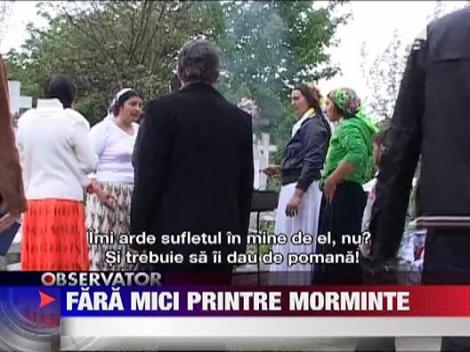 Gratare printre morminte in Galati