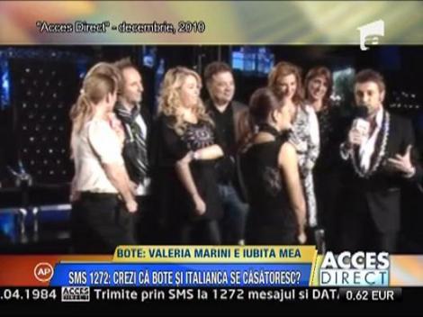 Bote a anuntat oficial ca are o relatie Valeria Marini