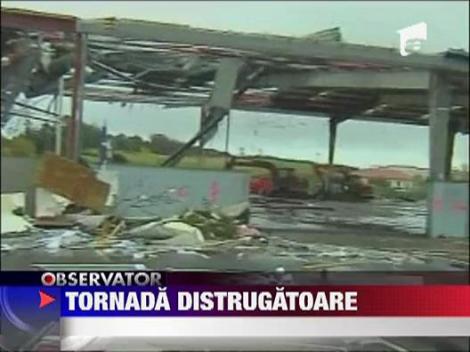 Tornada distrugatoare in Noua Zeelanda