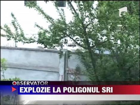 Un genist al SRI a fost ranit intr-o explozie
