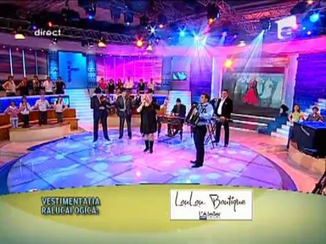 Viorica si Ionita din Clejani au cantat la Acces Direct