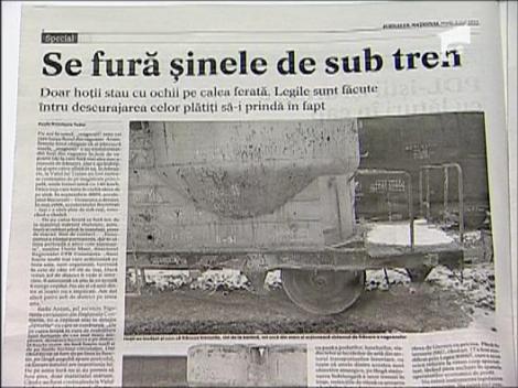 Mircea Badea: "Se fura sinele de sub tren"