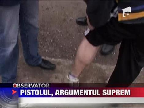 UPDATE / Scandal incheiat cu focuri de arma