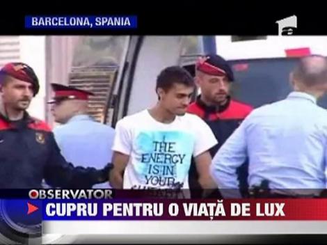 UPDATE / Hoti de cupru romani capturati in Spania