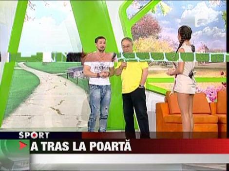 Ovidiu Ioanitoaia a tras la poarta