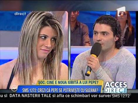 Uite-o pe Suzana, fata cu care Pepe s-a distrat toata noaptea trecuta
