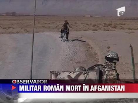 Militar roman mort in Afganistan
