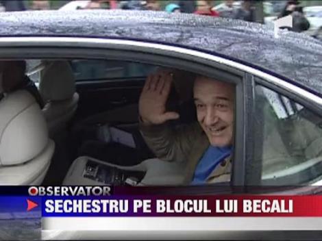 UPDATE / Gigi Becali risca sa piarda un bloc din cauza datoriilor