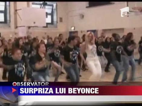 Beyonce danseaza la ora de sport