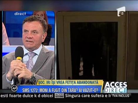 Ilie Iordachescu, avocat: "Legal, Irina trebuie sa stea in grija Monicai"