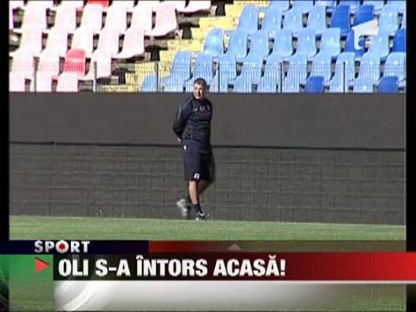 Olaroiu a facut primul antrenament