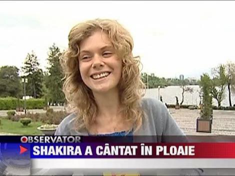 Shakira a facut spectacol in Bucuresti