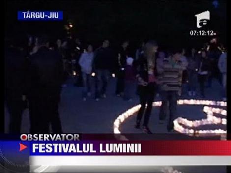 Festiavlul luminii a invaluit Romania