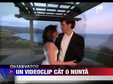 Videoclip spectaculos, cu ocazia nuntii