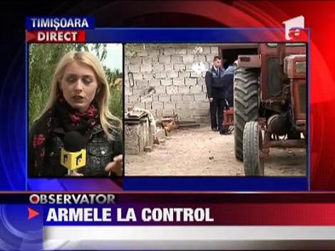 Descinderi in forta in Timis