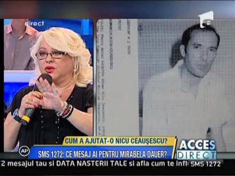 Mirabela Dauer a fost ajutata de Ceausescu!