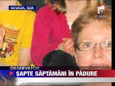 Pierduta 7 saptamani in padure