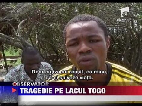Tragedie pe lacul Togo! 36 de oameni inecati