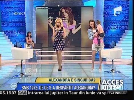 Alexandra Badescu este din nou singura
