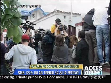 Irinel Columbeanu in vizita la gradinita Irinei