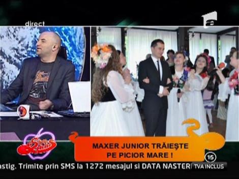 Maxer junior, dus la botez cu caleasca