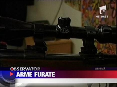 Arme furate de la Ocolul Silvic