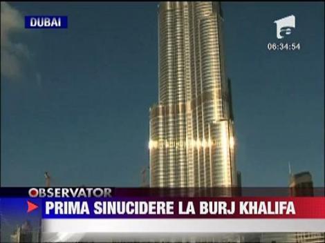 S-a aruncat de la etajul 147 al Burj Khalifa