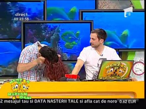 Razvan, roscat, cu parul lung si cret