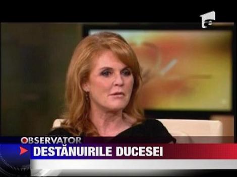 Sarah Ferguson s-a plans la tv