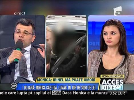 Irinel Columbeanu i-a luat Monicai din cont 20.000 de euro