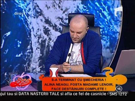 Parapsihologul Alina Neagu: "Borcea se va desparti de Alina Vidican"