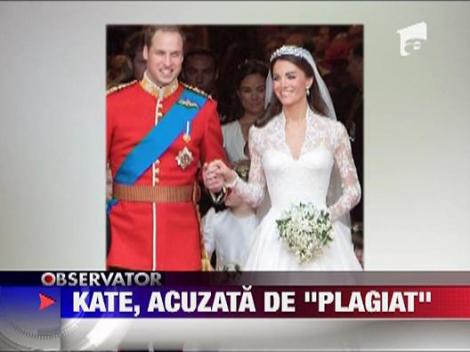 Kate Middelton, acuzata de plagiat