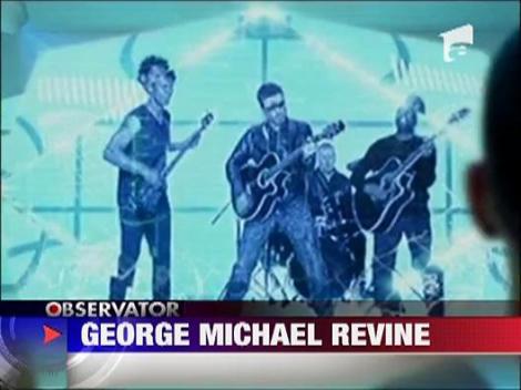 George Michael revine pe scena