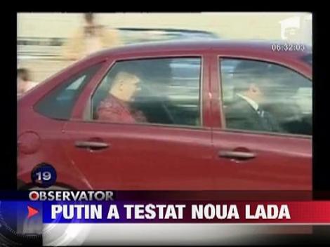 Putin a testat noua Lada