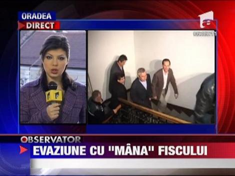 Evaziune cu "mana" Fiscului