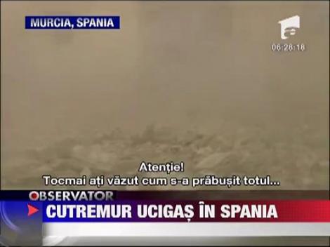 Cutremur ucigas in Lorca, Spania
