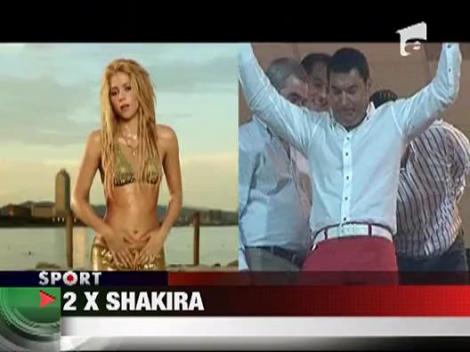 Shakira-Borcea isi va invata si iubita sa dea din buric!