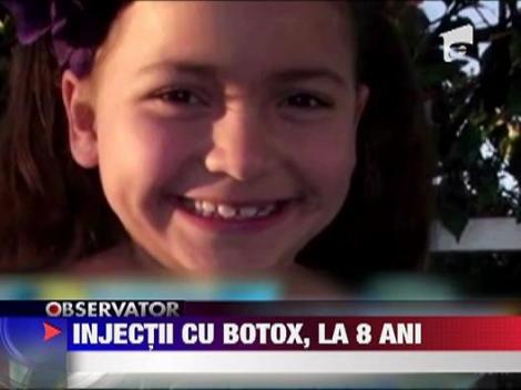 Injectii cu botox, la 8 ani